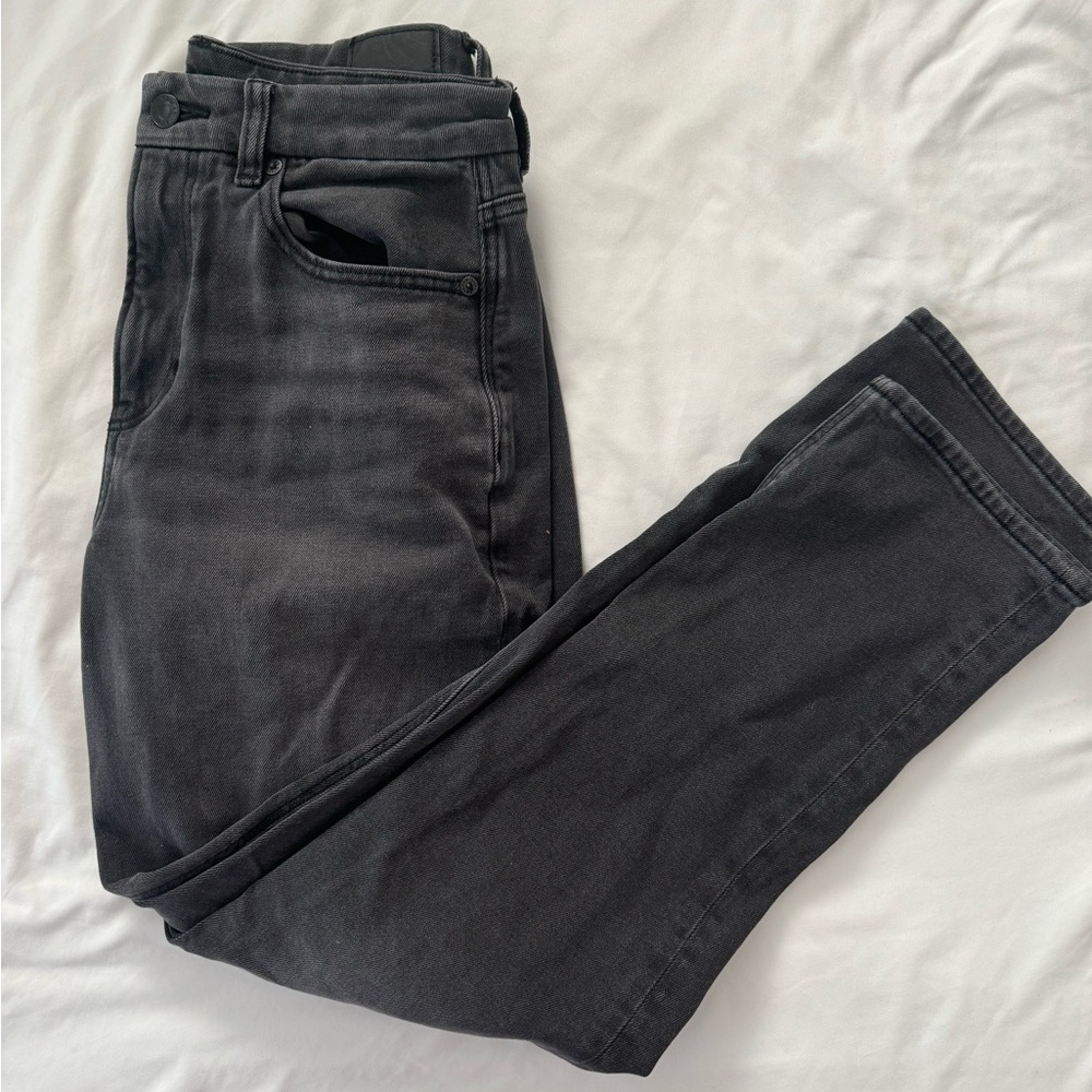 AMERICAN EAGLE Curvy Mom Jean Black Size 8